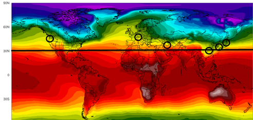 Coronavirus map